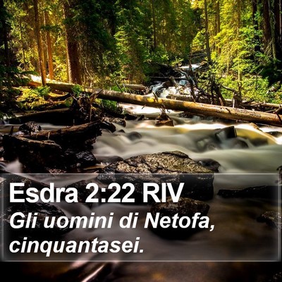 Esdra 2:22 RIV Bible Verse Image