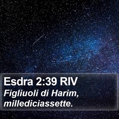 Esdra 2:39 RIV Bible Verse Image