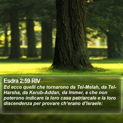Esdra 2:59 RIV Bible Verse Image