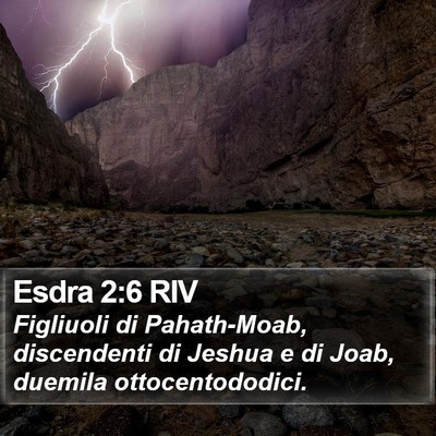 Esdra 2:6 RIV Bible Verse Image