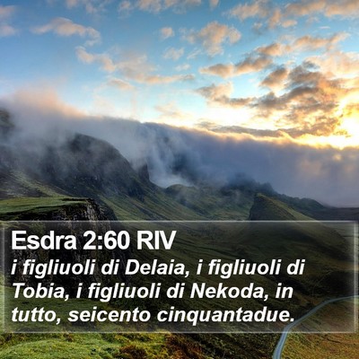 Esdra 2:60 RIV Bible Verse Image
