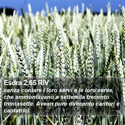 Esdra 2:65 RIV Bible Verse Image