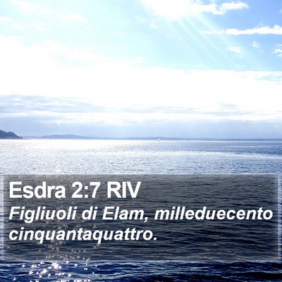 Esdra 2:7 RIV Bible Verse Image