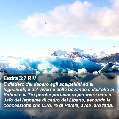 Esdra 3:7 RIV Bible Verse Image