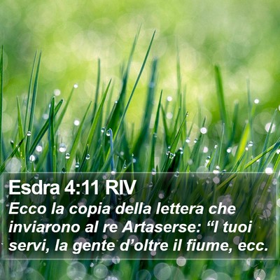 Esdra 4:11 RIV Bible Verse Image
