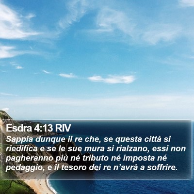 Esdra 4:13 RIV Bible Verse Image