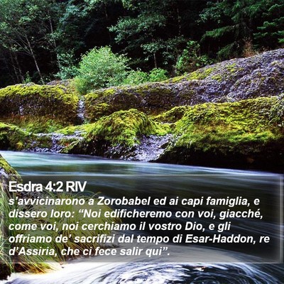Esdra 4:2 RIV Bible Verse Image