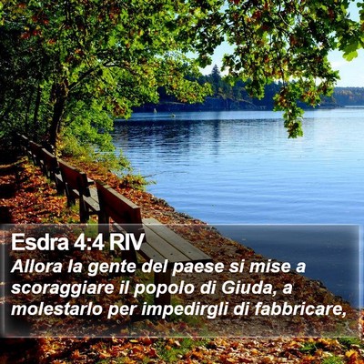Esdra 4:4 RIV Bible Verse Image