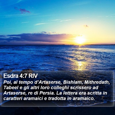 Esdra 4:7 RIV Bible Verse Image