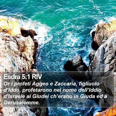 Esdra 5:1 RIV Bible Verse Image
