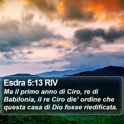 Esdra 5:13 RIV Bible Verse Image