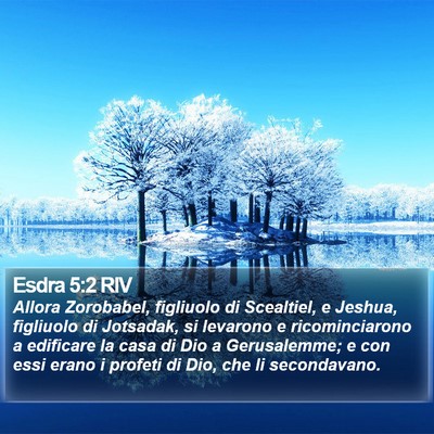 Esdra 5:2 RIV Bible Verse Image