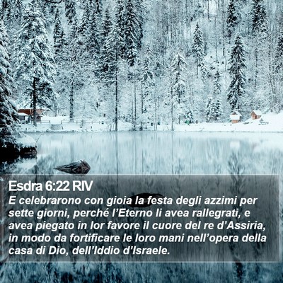 Esdra 6:22 RIV Bible Verse Image