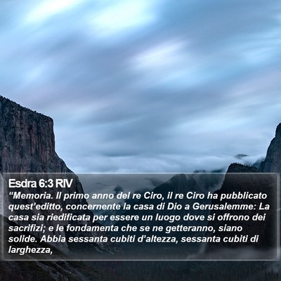 Esdra 6:3 RIV Bible Verse Image