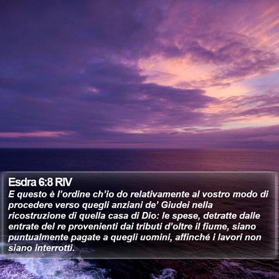Esdra 6:8 RIV Bible Verse Image