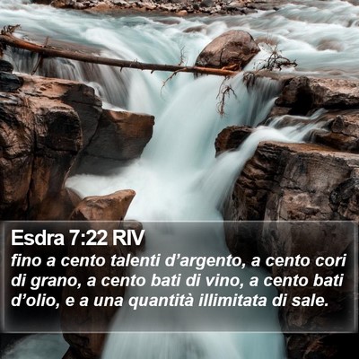 Esdra 7:22 RIV Bible Verse Image