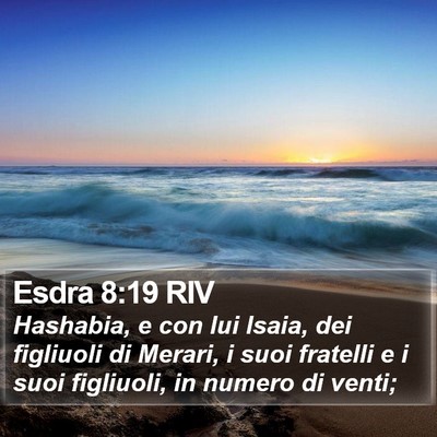 Esdra 8:19 RIV Bible Verse Image