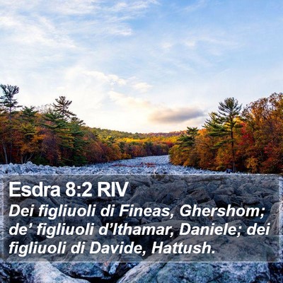 Esdra 8:2 RIV Bible Verse Image