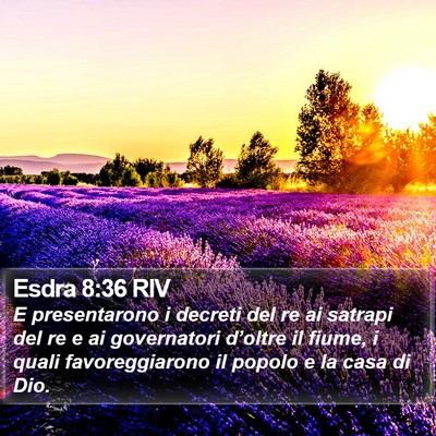 Esdra 8:36 RIV Bible Verse Image