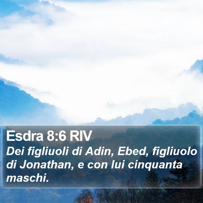 Esdra 8:6 RIV Bible Verse Image