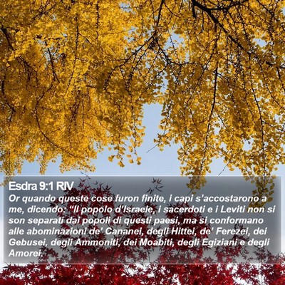 Esdra 9:1 RIV Bible Verse Image