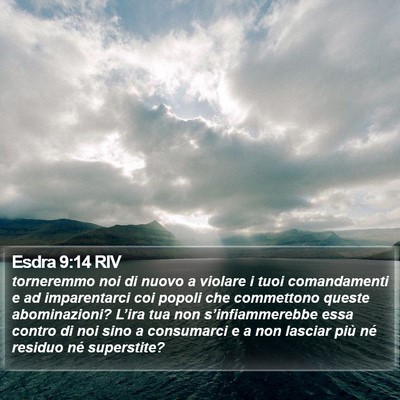 Esdra 9:14 RIV Bible Verse Image