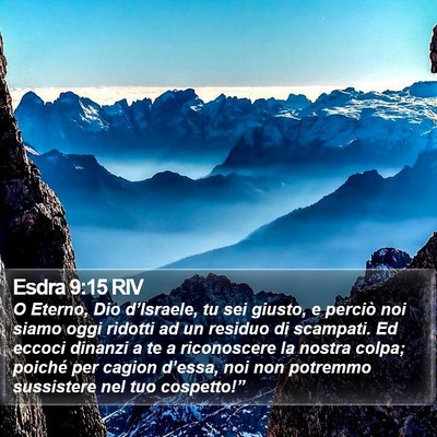 Esdra 9:15 RIV Bible Verse Image