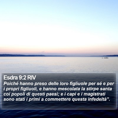 Esdra 9:2 RIV Bible Verse Image