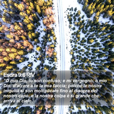 Esdra 9:6 RIV Bible Verse Image