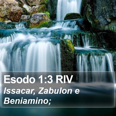 Esodo 1:3 RIV Bible Verse Image