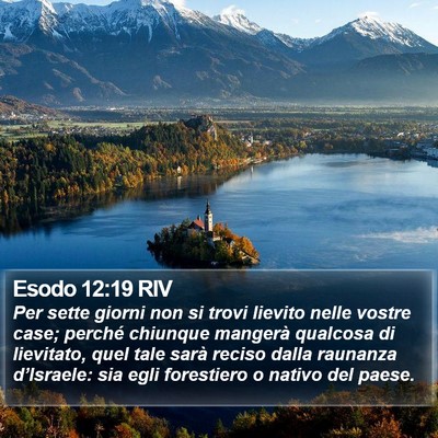 Esodo 12:19 RIV Bible Verse Image