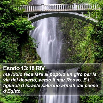 Esodo 13:18 RIV Bible Verse Image