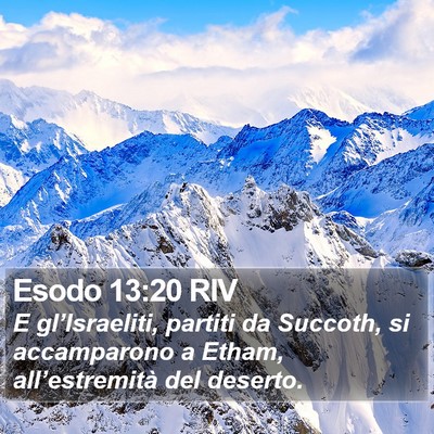 Esodo 13:20 RIV Bible Verse Image