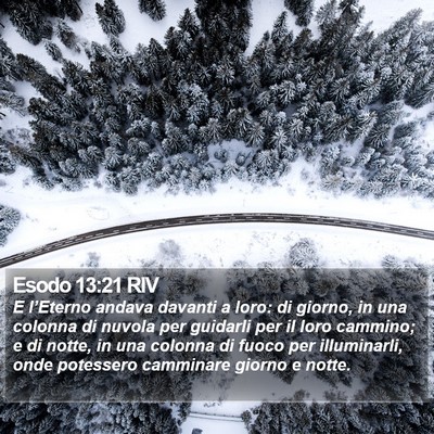 Esodo 13:21 RIV Bible Verse Image