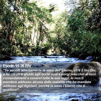 Esodo 15:26 RIV Bible Verse Image