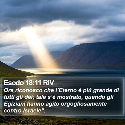 Esodo 18:11 RIV Bible Verse Image