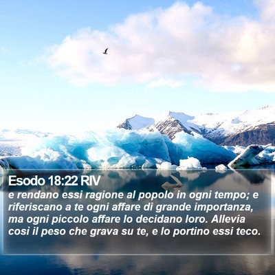 Esodo 18:22 RIV Bible Verse Image
