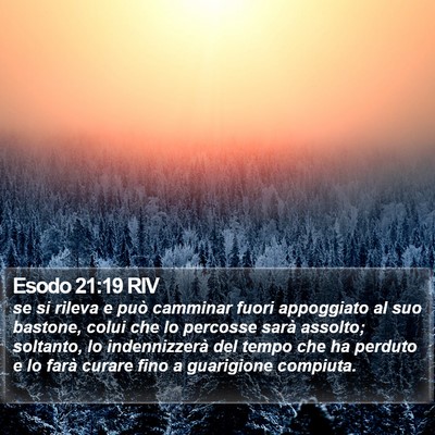 Esodo 21:19 RIV Bible Verse Image