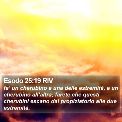 Esodo 25:19 RIV Bible Verse Image