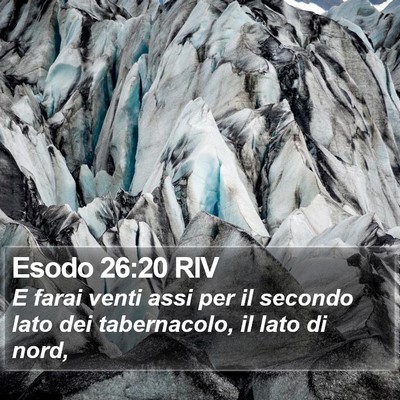Esodo 26:20 RIV Bible Verse Image
