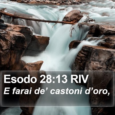 Esodo 28:13 RIV Bible Verse Image