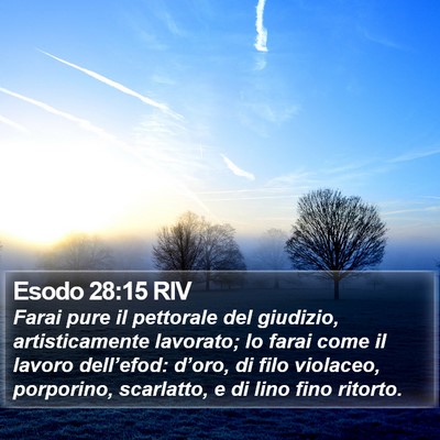 Esodo 28:15 RIV Bible Verse Image