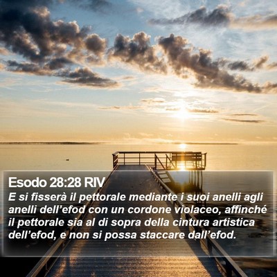 Esodo 28:28 RIV Bible Verse Image