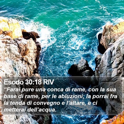 Esodo 30:18 RIV Bible Verse Image
