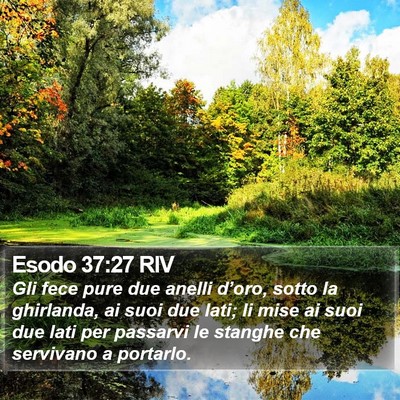 Esodo 37:27 RIV Bible Verse Image