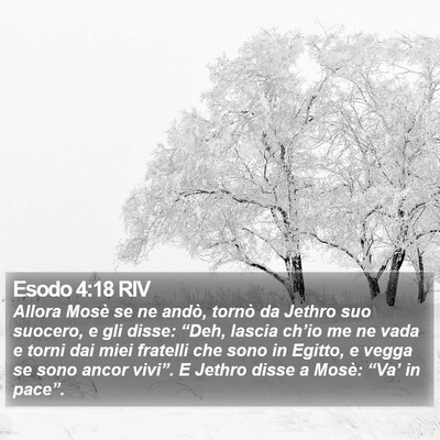 Esodo 4:18 RIV Bible Verse Image