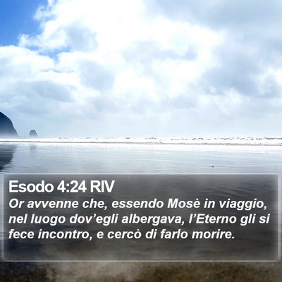 Esodo 4:24 RIV Bible Verse Image