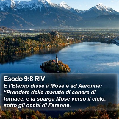 Esodo 9:8 RIV Bible Verse Image