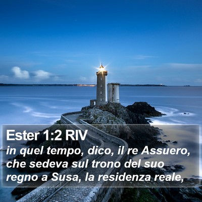 Ester 1:2 RIV Bible Verse Image