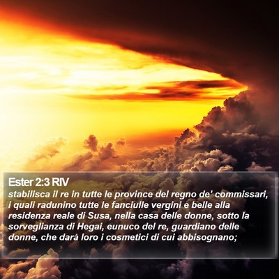 Ester 2:3 RIV Bible Verse Image